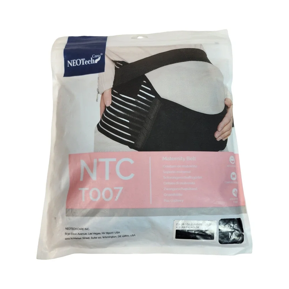 Neotech‎ Care NTC T007 Maternity Belly Band Support Belt Size M Black
